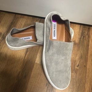 Grey Steve Madden shoes